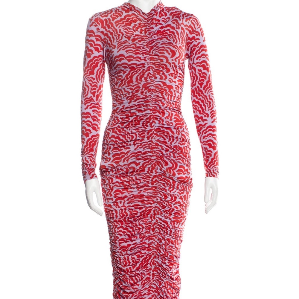 A.L.C. Red Printed Mini Dress!